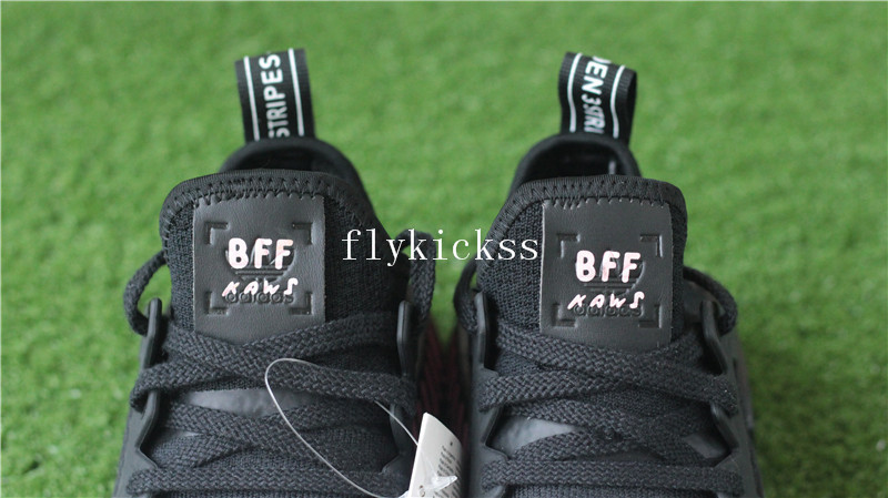 Kaws BFF X Real Boost Adidas NMD XR1 W Black